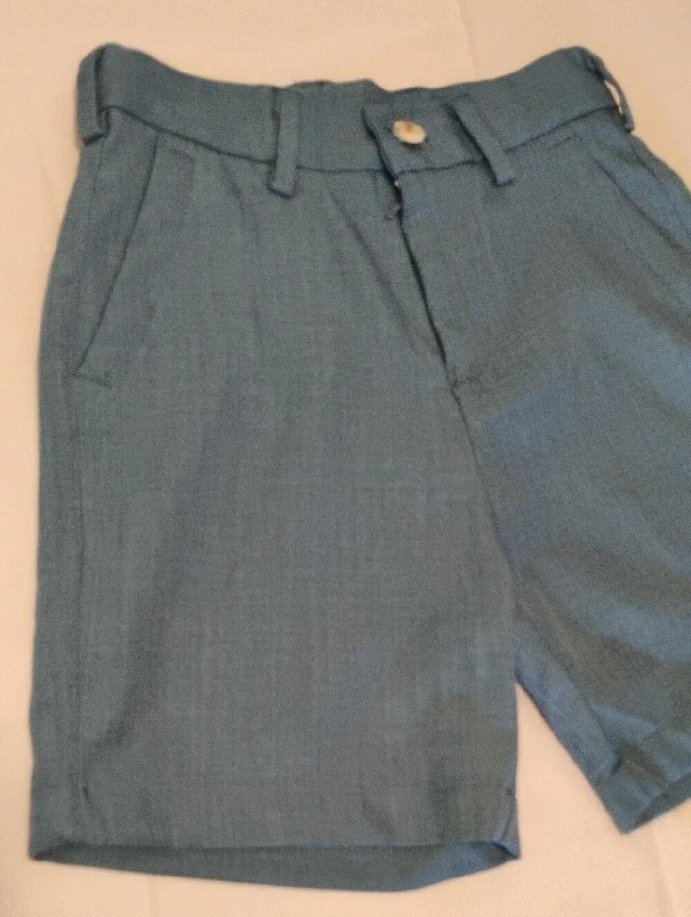Southern Point Co. Boys Performance Shorts - Size Youth Small (S) - Blue/Teal